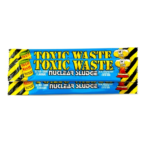 Toxic Waste Nuclear Sludge Chew Bar Blue Raspberry